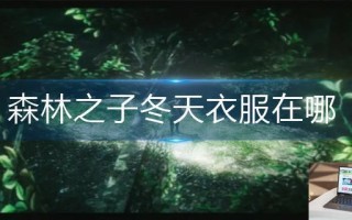 森林之子冬天衣服在哪