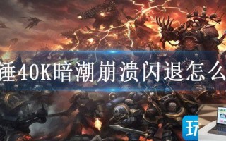 战锤40K暗潮崩溃闪退怎么办