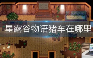 星露谷物语猪车在哪里