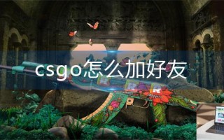 csgo怎么加好友