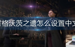 霍格沃茨之遗怎么设置中文