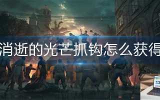 消逝的光芒抓钩怎么获得