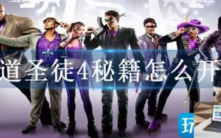 黑道圣徒4秘籍怎么开启