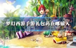 梦幻西游手游礼包码在哪输入
