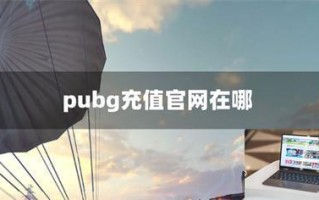 pubg充值官网在哪