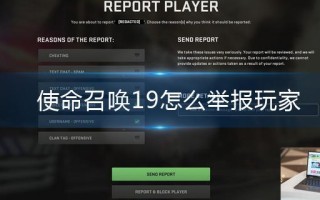 使命召唤19怎么举报玩家