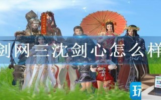 剑网三沈剑心怎么样