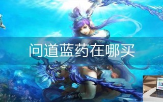 问道蓝药在哪买