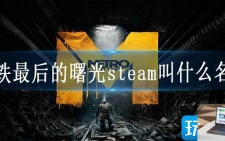 地铁最后的曙光steam叫什么名字