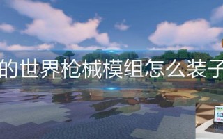 我的世界枪械模组怎么装子弹
