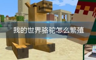 我的世界骆驼怎么繁殖