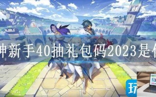 原神新手40抽礼包码2023是什么