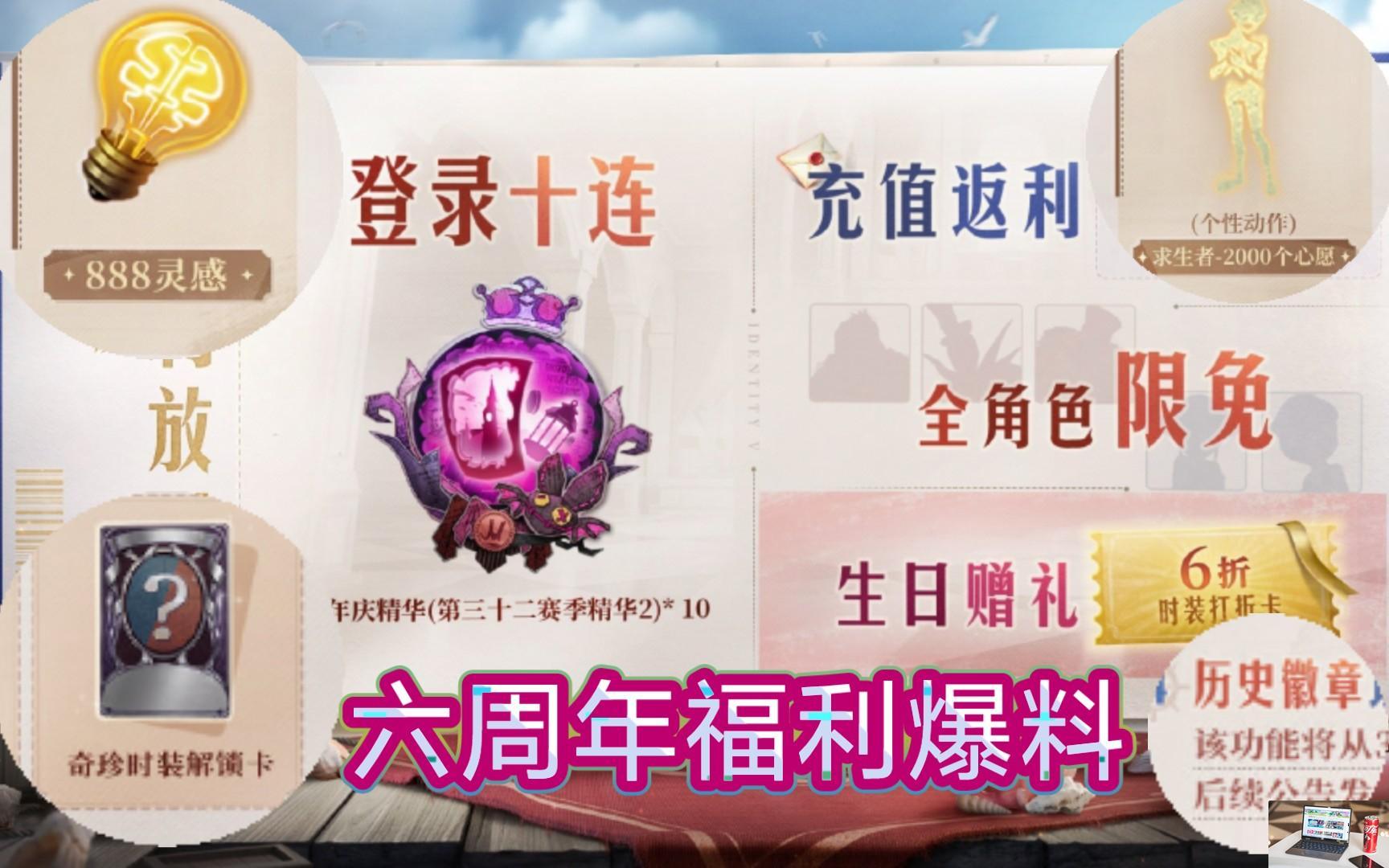 第五人格六周年紫皮卡怎么获得-第1张图片-零力游戏日记