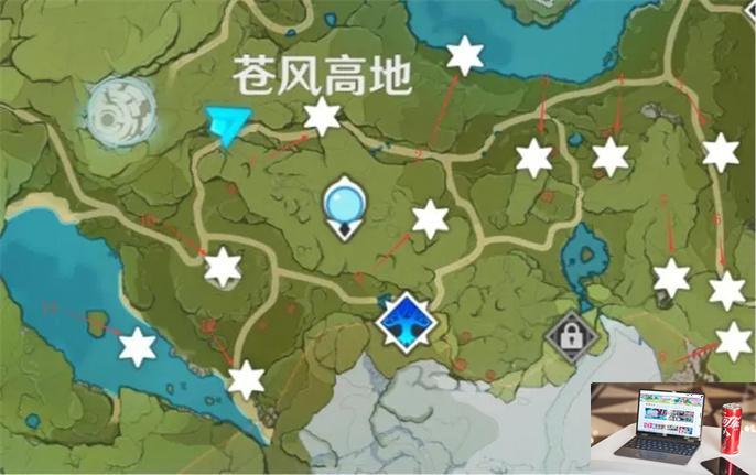 原神地图上的四角星代表什么-第2张图片-零力游戏日记