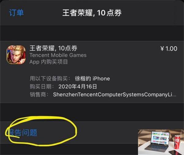 苹果手机王者荣耀退款怎么退全款-第6张图片-零力游戏日记