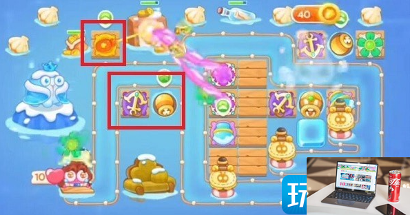 保卫萝卜4阿波尼克号第60关怎么过-第5张图片-零力游戏日记