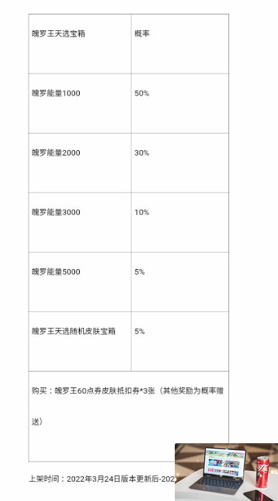 英雄联盟手游魄罗王天选随机皮肤宝箱能开出什么皮肤-第2张图片-零力游戏日记