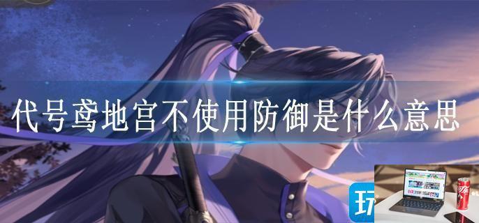 代号鸢地宫不使用防御是什么意思-第1张图片-零力游戏日记