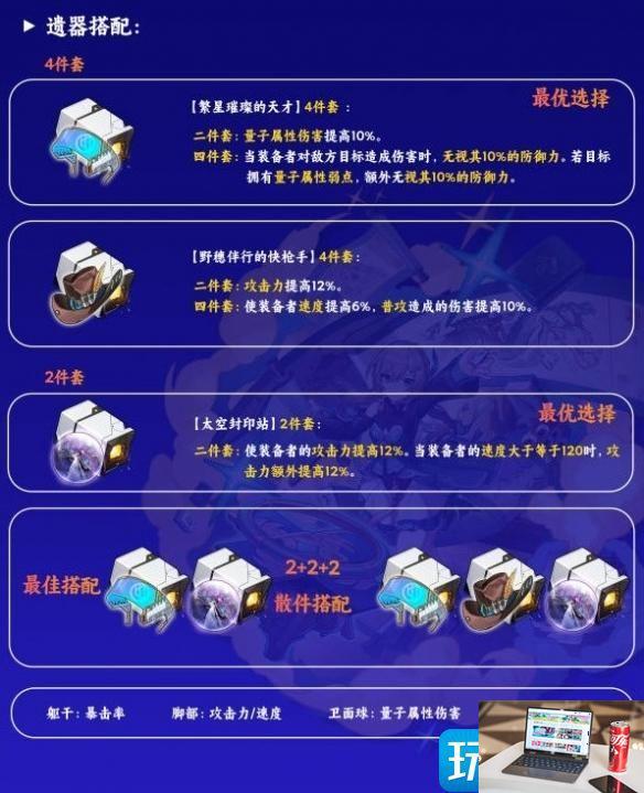 崩坏星穹铁道青雀遗器怎么选-第2张图片-零力游戏日记
