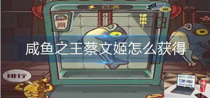 咸鱼之王蔡文姬怎么获得-第1张图片-零力游戏日记