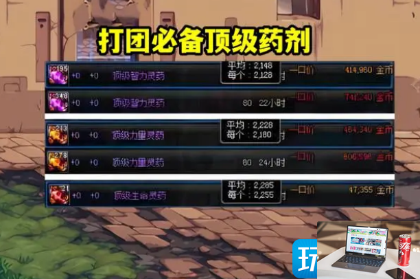 dnf药王头肩吃哪些药-第2张图片-零力游戏日记