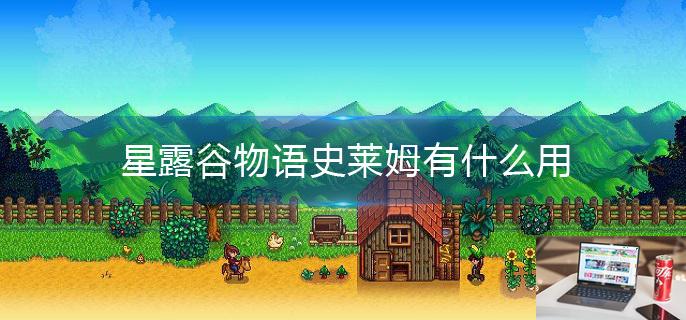 星露谷物语史莱姆有什么用-第1张图片-零力游戏日记