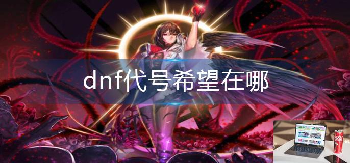 dnf代号希望在哪-第1张图片-零力游戏日记