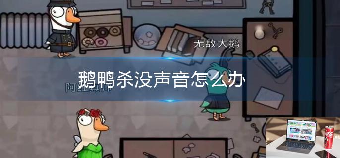 鹅鸭杀没声音怎么办-第1张图片-零力游戏日记