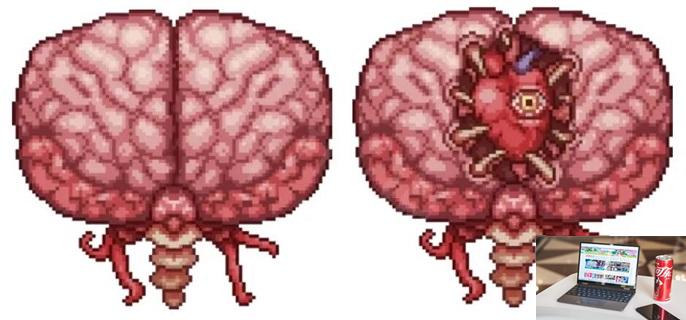 泰拉瑞亚克苏鲁之脑怎么召唤-第2张图片-零力游戏日记