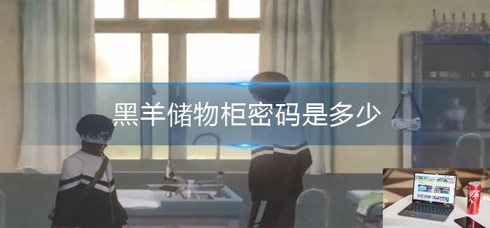 黑羊储物柜密码是多少-第1张图片-零力游戏日记