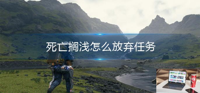死亡搁浅怎么放弃任务-第1张图片-零力游戏日记