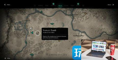 《刺客信条英灵殿》陨落者之墓在哪-第6张图片-零力游戏日记